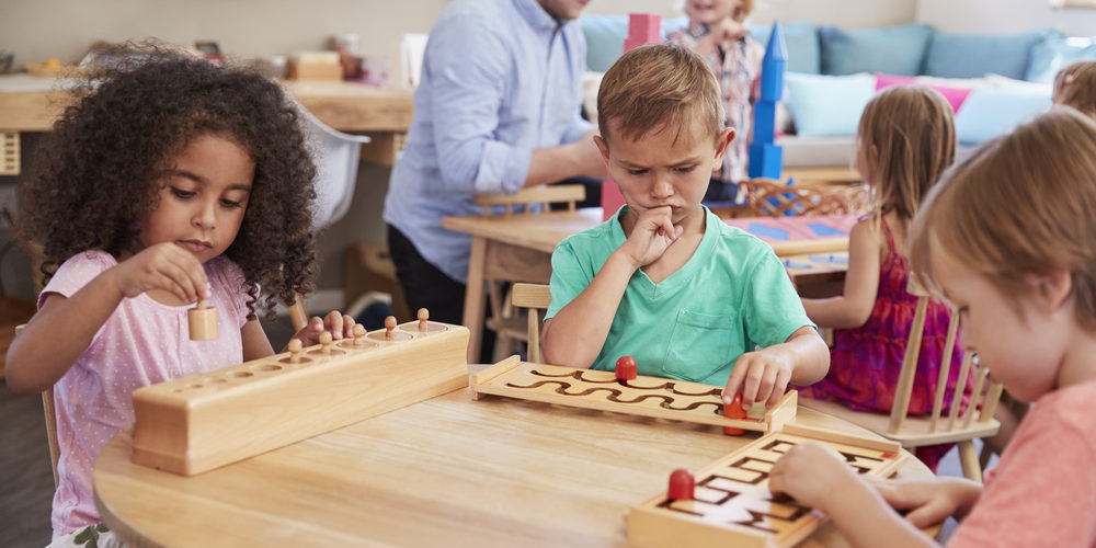 Montessori, an environment adapted to the child's development